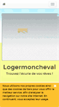 Mobile Screenshot of logermoncheval.com